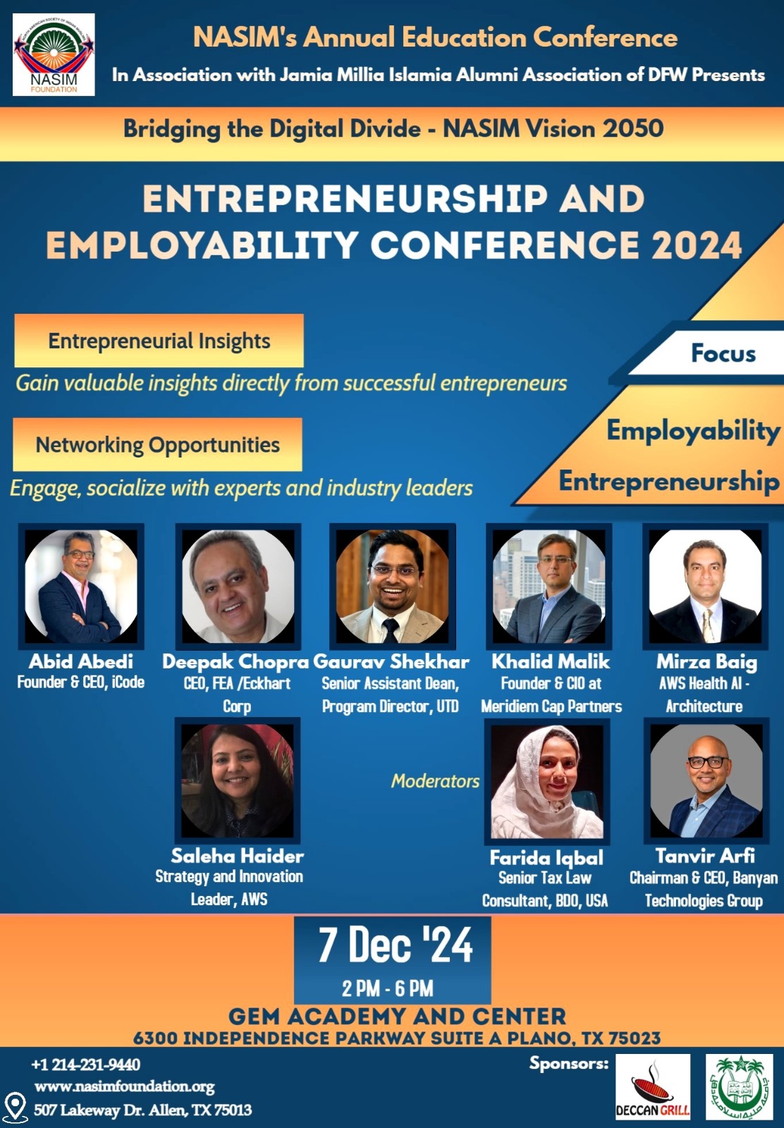 2024 NASIM Annual Education Conference flyer